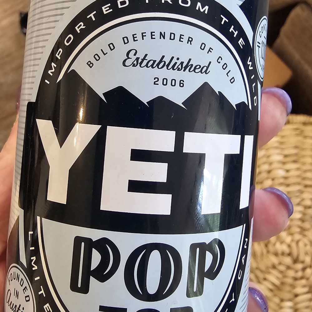 YETI POP bank can collectible